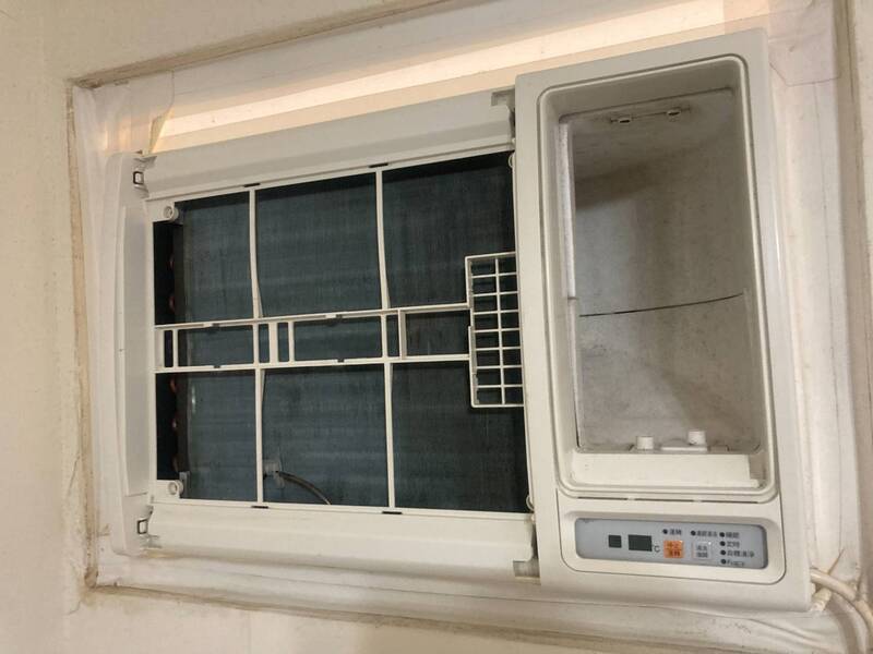 好鄰居室內窗型冷氣清洗6